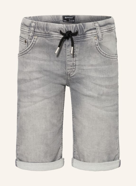 BLUE EFFECT Szorty jeansowe SZARY
