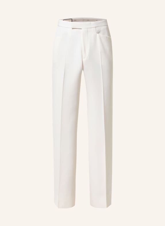 GUCCI Trousers regular fit with tuxedo stripes