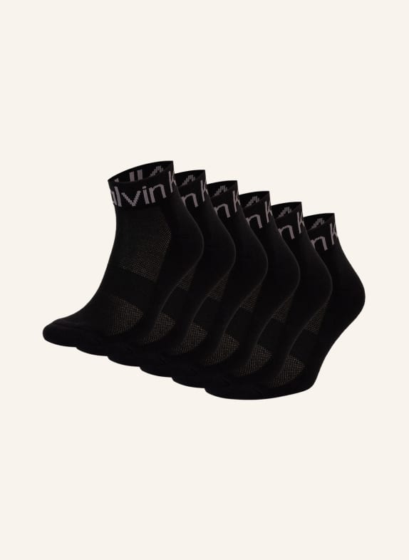 Calvin Klein 6er-Pack Socken 001 BLACK