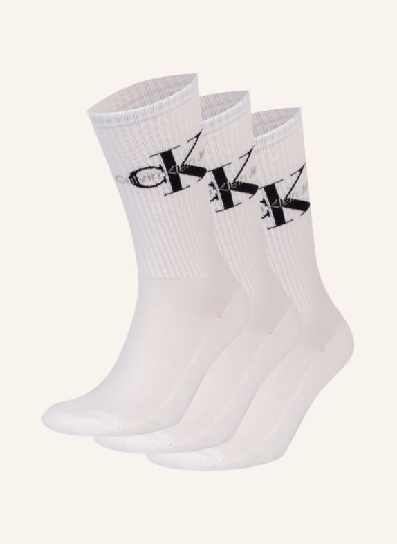 Calvin Klein 3er-Pack Socken 001 WHITE