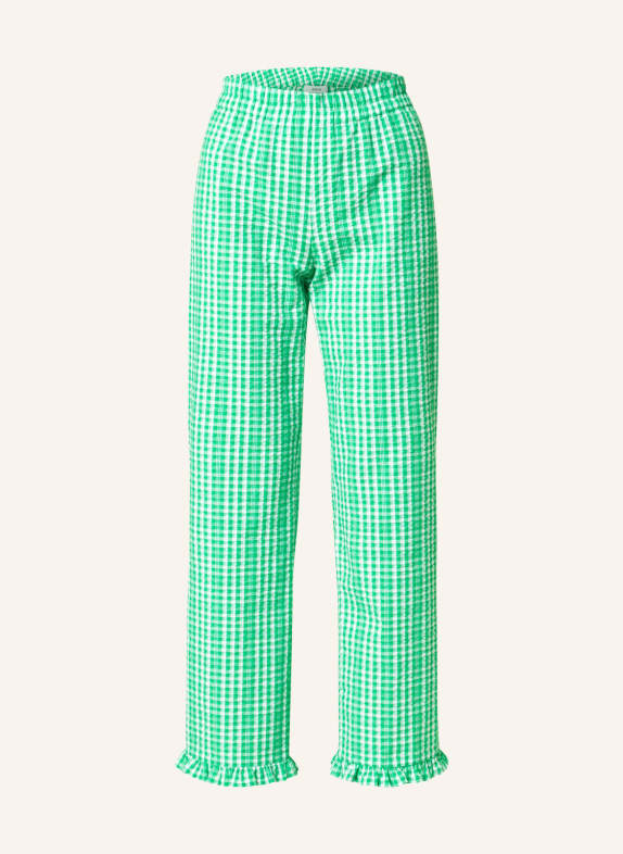 ENVII Trousers ENSUSAN WHITE/ GREEN