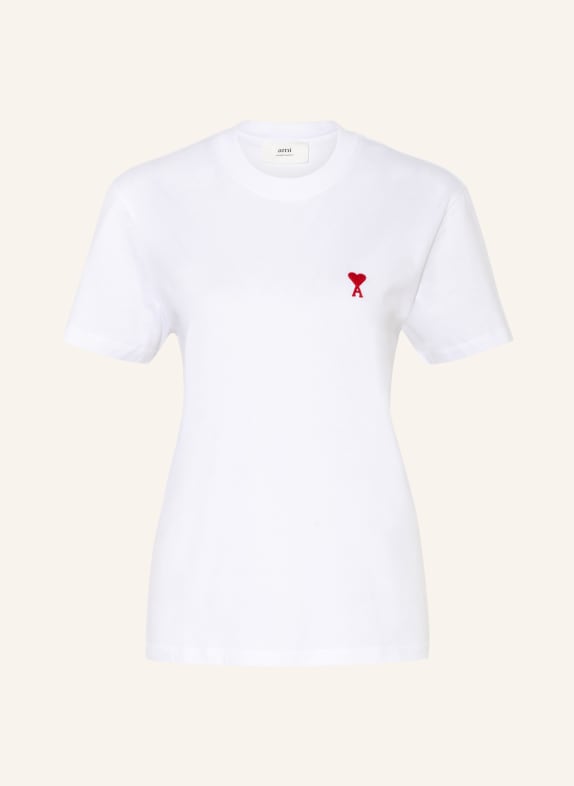 AMI PARIS T-Shirt WEISS