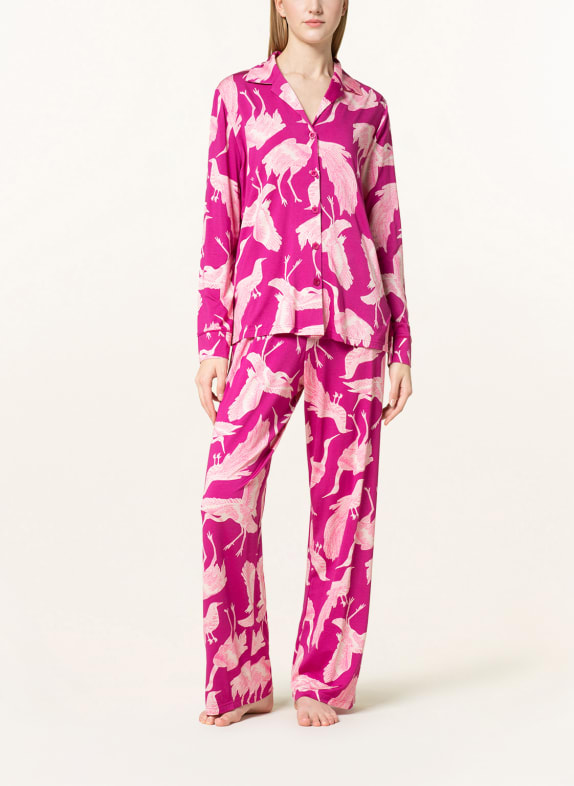 mey Pyjamashirt serie KYRA ROZE