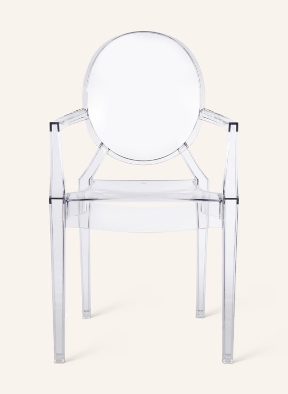 Kartell Set of 2 chairs LOUIS GHOST