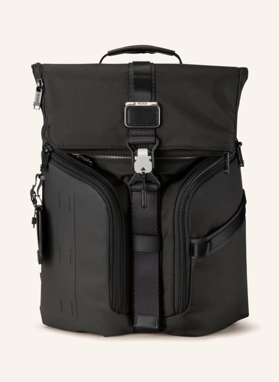 TUMI ALPHA BRAVO backpack LOGISTICS with laptop compartment BLACK
