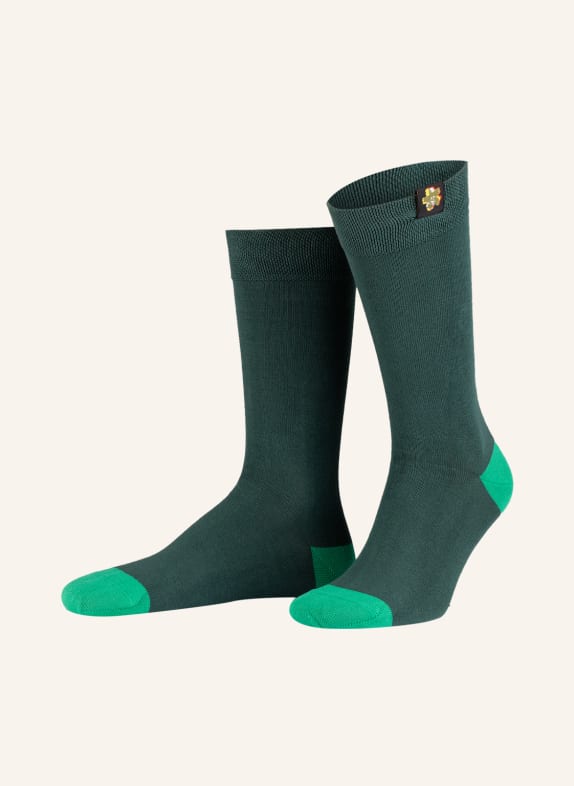 TED BAKER Ponožky CLASIC DK-GREEN DK-GREEN
