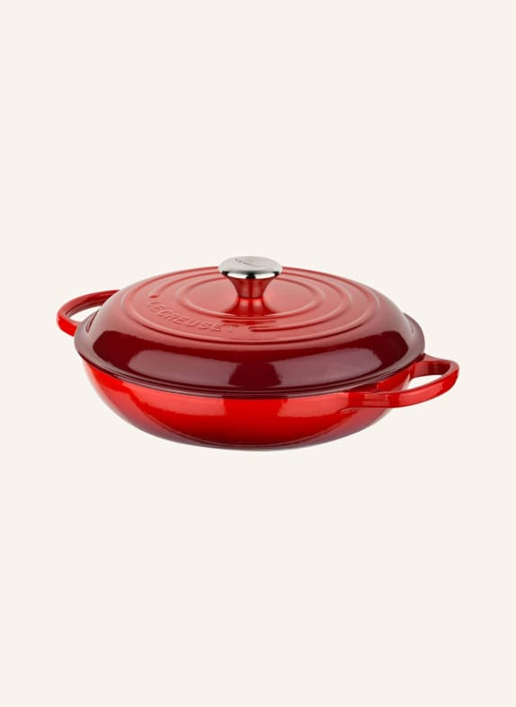 LE CREUSET Profesjonalny garnek gourmet SIGNATURE WIŚNIOWA CZERWIEŃ