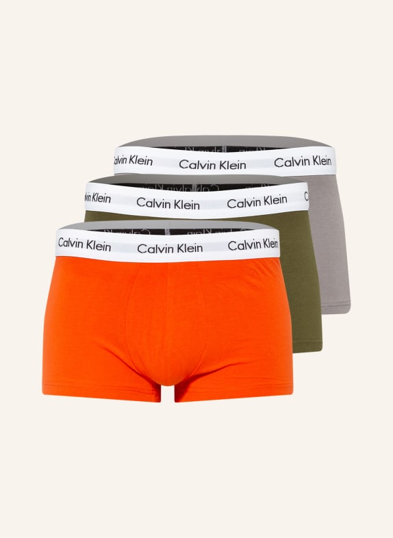Calvin Klein Boxerky COTTON STRETCH Low Rise, 3 kusy v balení