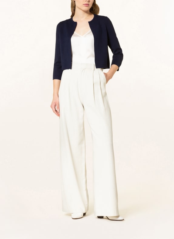 HOBBS Strickbolero ELLA mit 3/4-Arm DUNKELBLAU