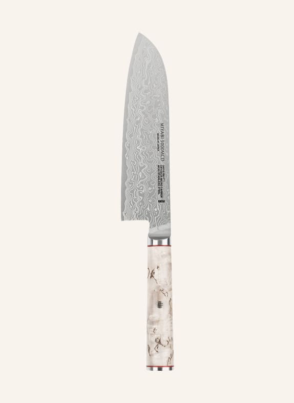 ZWILLING Santoku knife MIYABI 5000 MCD CREAM/ SILVER