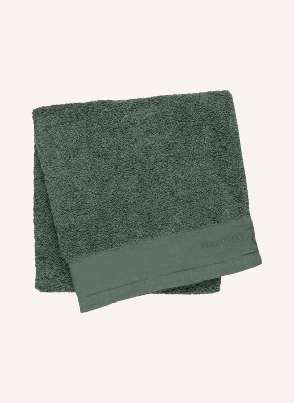 Marc O'Polo Bath towel LINAN  DARK GREEN