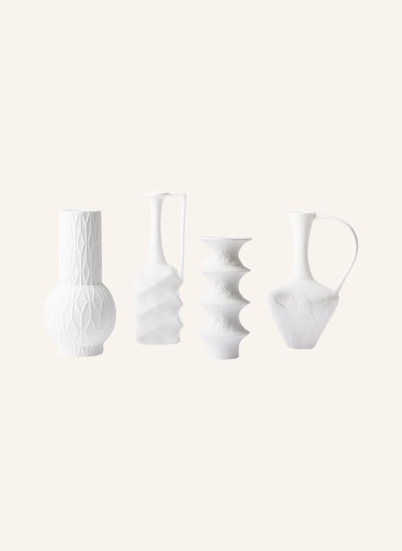 HK living 4er-Set Vasen WEISS
