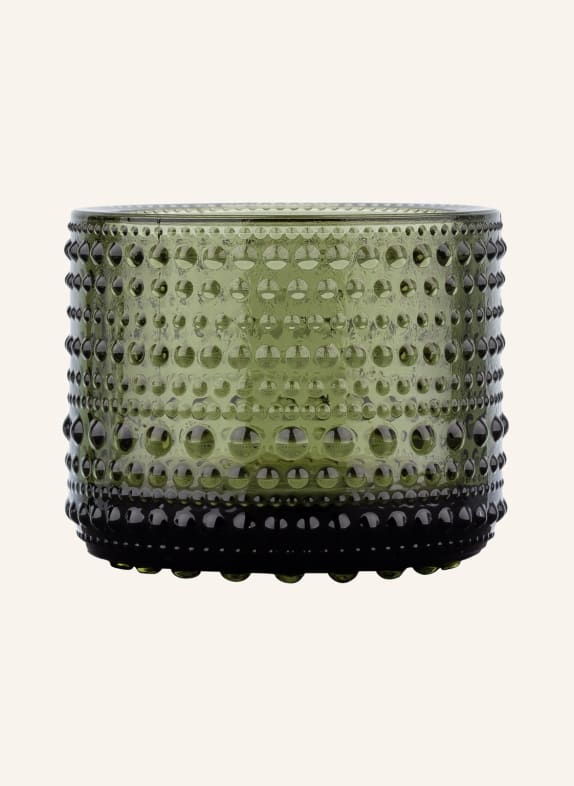 iittala Tealight holder KASTEHELMI GREEN