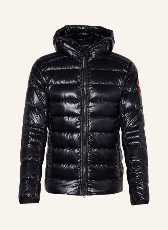 CANADA GOOSE Lightweight down jacket CROFTON BLACK