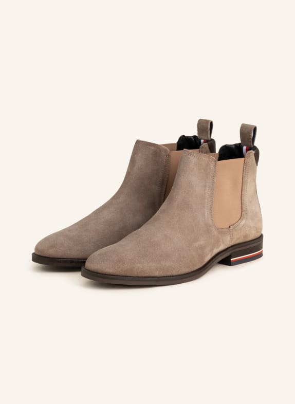 TOMMY HILFIGER Chelsea-Boots TAUPE