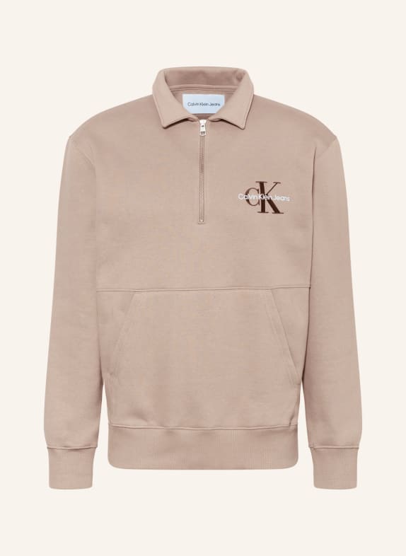 Calvin Klein Jeans Sweat-Troyer TAUPE