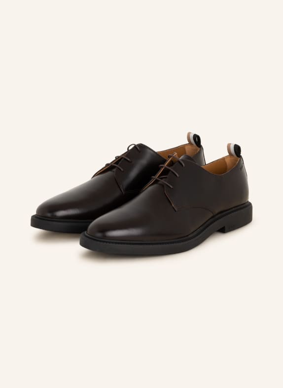 BOSS Lace-up shoes LARRY DARK RED