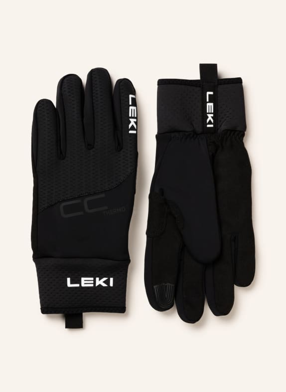 LEKI Ski gloves CC THERMO BLACK