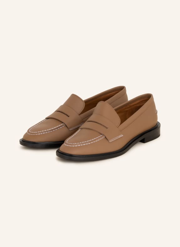 ATP ATELIER Penny-Loafer MONTI CAMEL