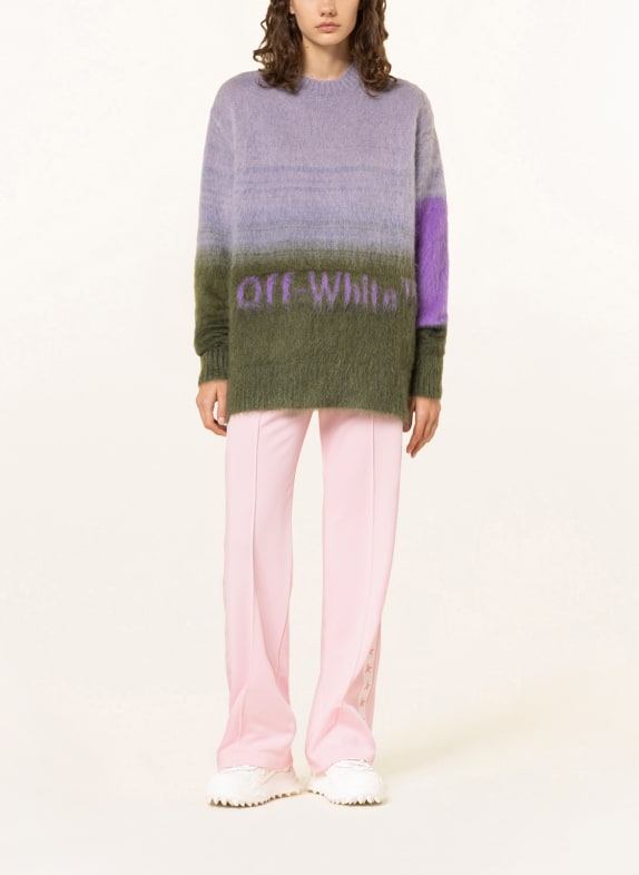 Off-White Sweater with mohair