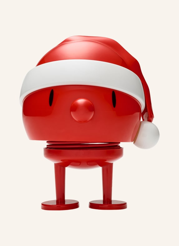 Hoptimist Dekofigur SANTA BUMBLE MEDIUM ROT