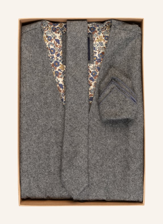Prince BOWTIE Set: Anzugweste, Krawatte und Einstecktuch