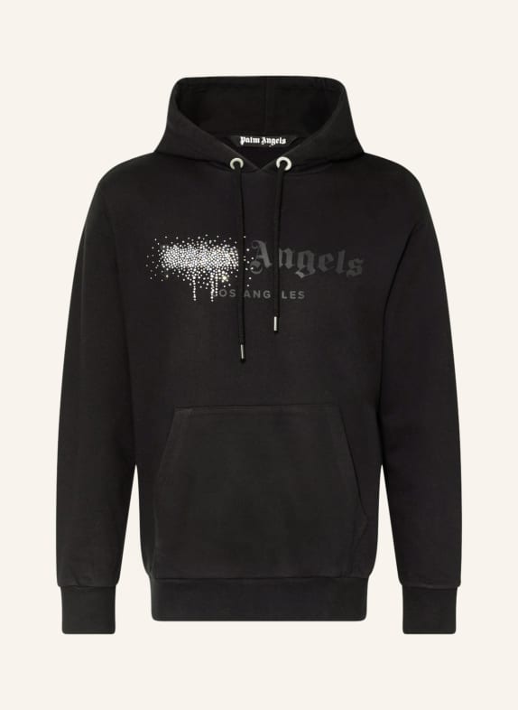 Palm Angels Hoodie mit Schmucksteinen