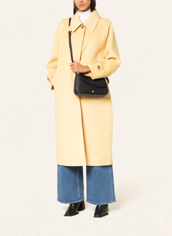 LAUREN RALPH LAUREN Saffiano-schoudertas DANNI 26 ZWART