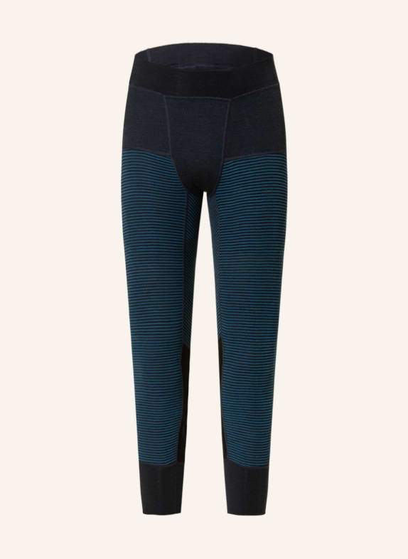 DEVOLD Functional underwear shorts TUVEGGA with cropped leg length DARK BLUE