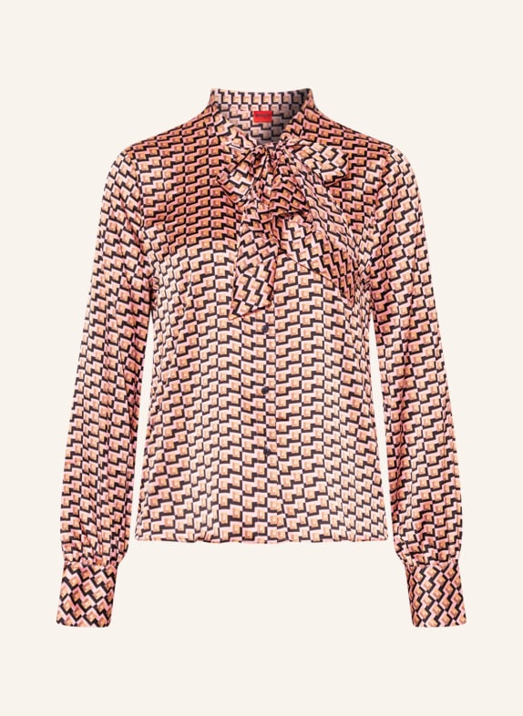 HUGO Bow-tie blouse EMYA made of satin