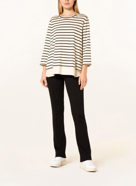 MARC CAIN Long sleeve shirt with 3/4 sleeves