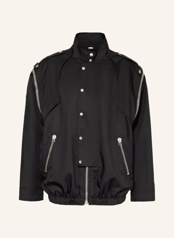 GUCCI Jacket with detachable sleeves BLACK