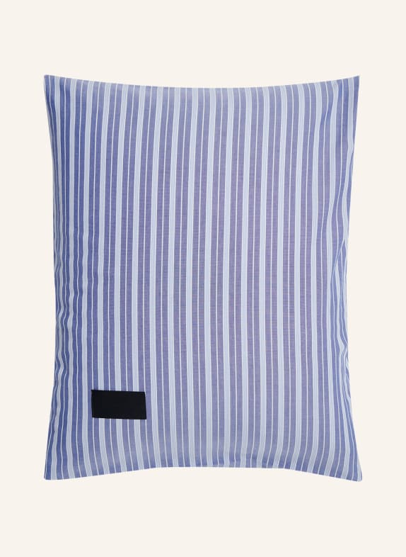 MAGNIBERG Kissenbezug WALLSTREET BLAU/ WEISS