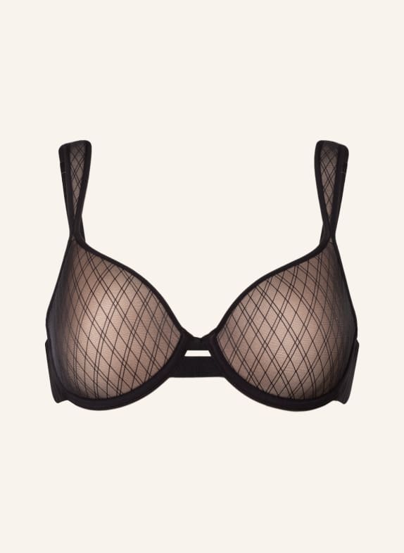 CHANTELLE Molded cup bra SMOOTH LINES BLACK/ NUDE