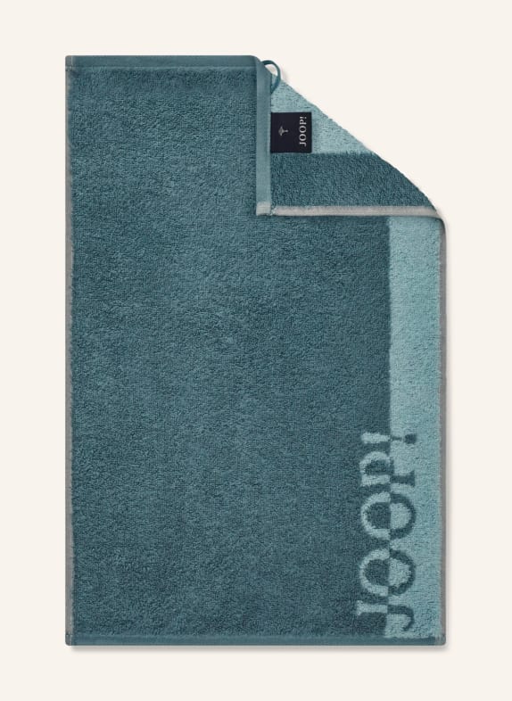 JOOP! Guest towel TEAL/ LIGHT BLUE