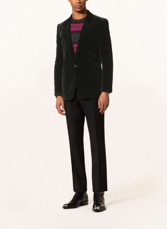 SAINT LAURENT Samtsakko Regular Fit