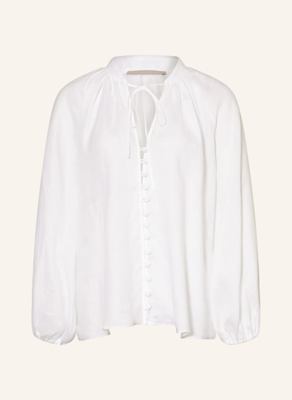 (THE MERCER) N.Y. Linen blouse WHITE