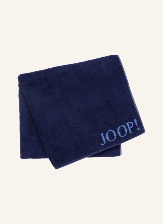JOOP! Ręcznik kąpielowy CLASSIC DOUBLEFACE  GRANATOWY/ NIEBIESKI