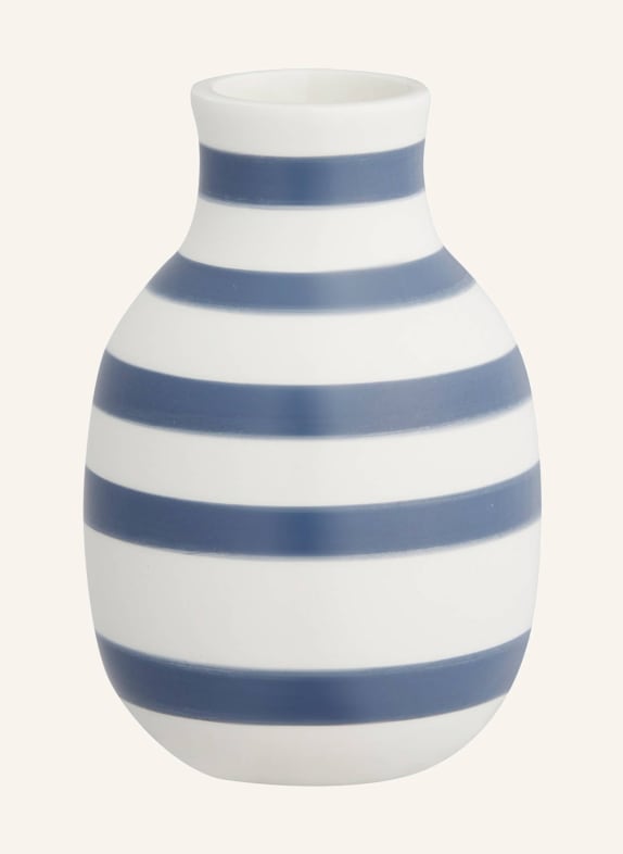 KÄHLER Vase OMAGGIO SMALL WEISS/ BLAU
