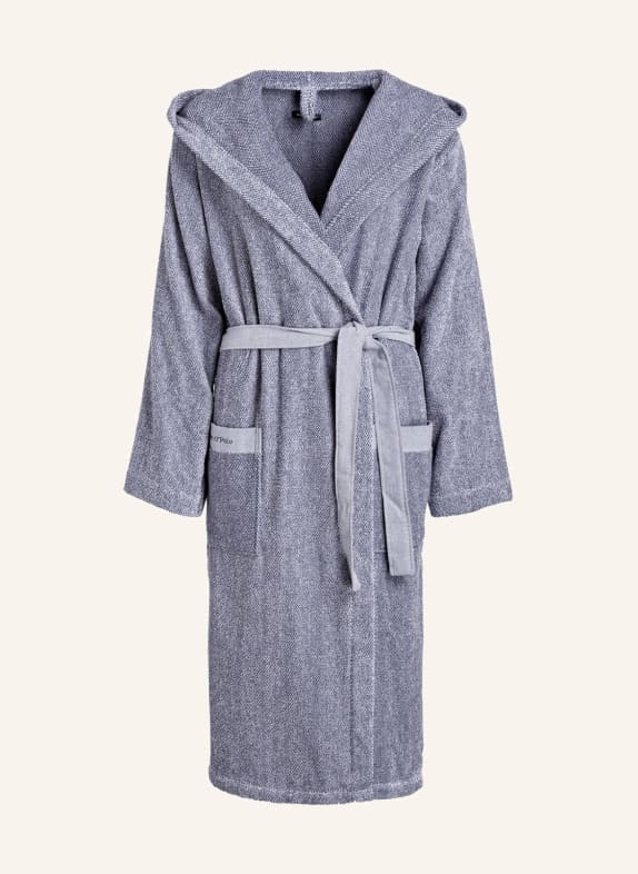 Marc O'Polo Unisex bathrobe MELANGE with hood