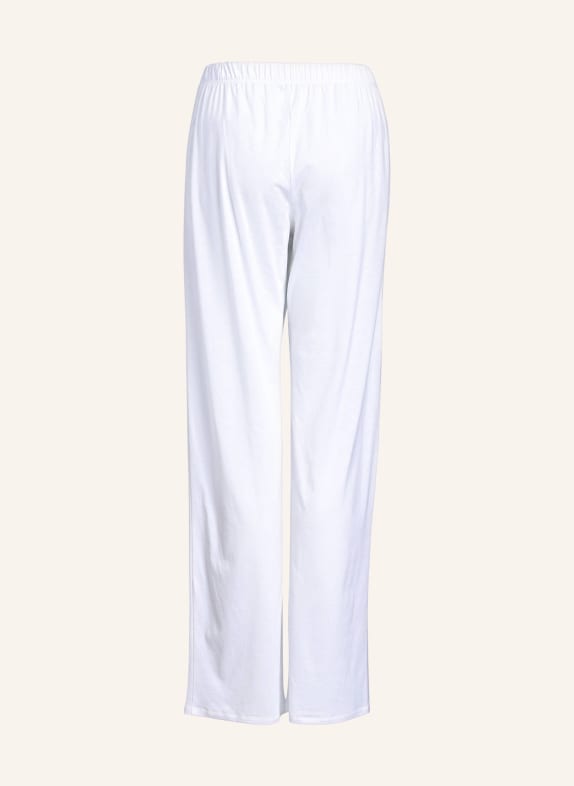 HANRO Slaapbroek COTTON DELUXE WIT