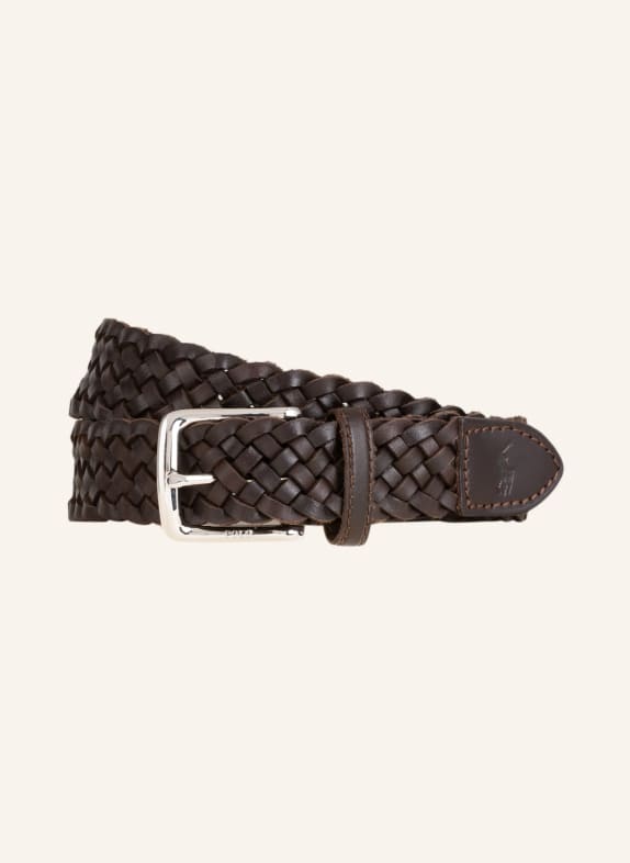 POLO RALPH LAUREN Braided belt made of leather