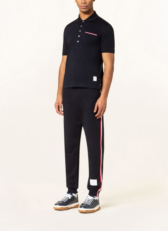 THOM BROWNE. Piqué-Poloshirt