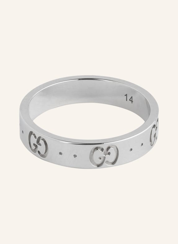 GUCCI Ring ICON in 18 carat white gold SILVER