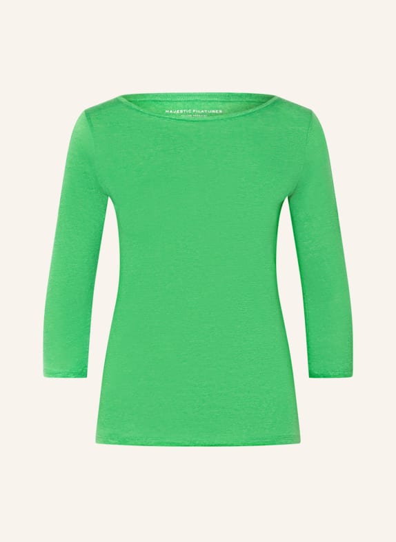 MAJESTIC FILATURES Leinenshirt mit 3/4-Arm