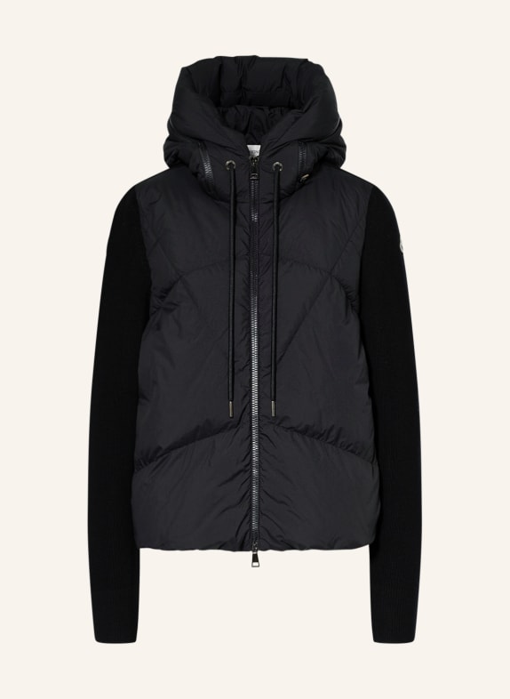 MONCLER Daunenjacke im Materialmix