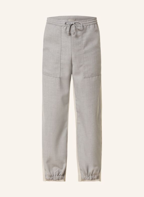 ETRO Spodnie w stylu dresowym regular fit SZARY/ BEŻOWY