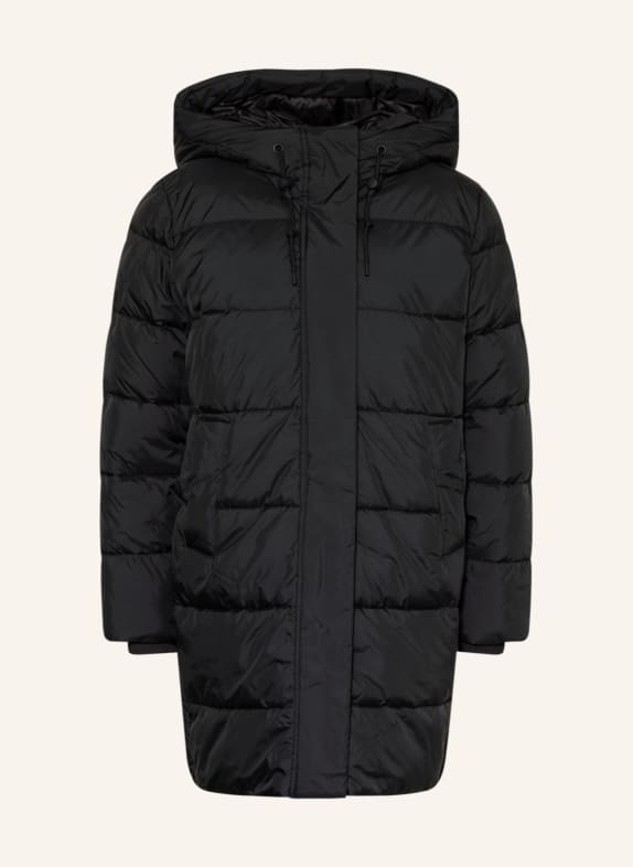 Marc O'Polo DENIM Oversized-Steppmantel SCHWARZ