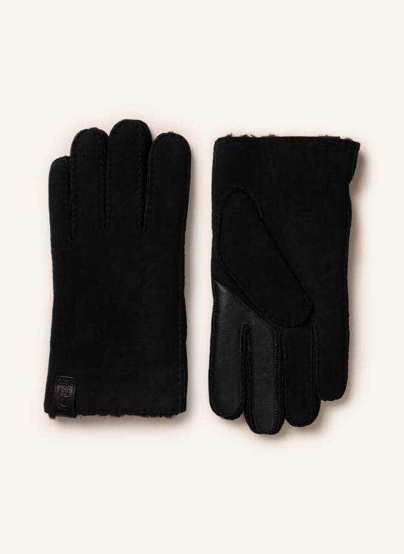 UGG Kožené rukavice s funkcí Touchscreen