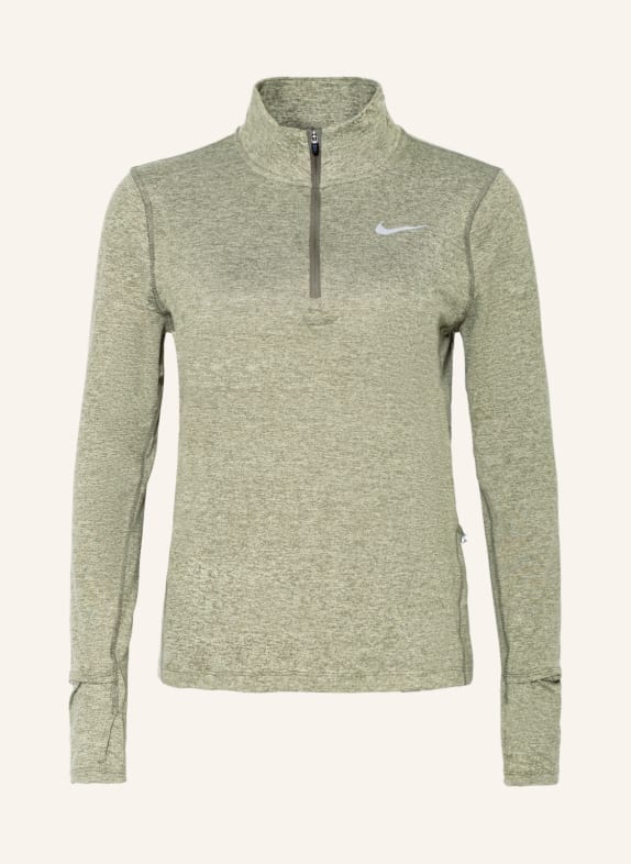 Nike Koszulka do biegania OLIWKOWY